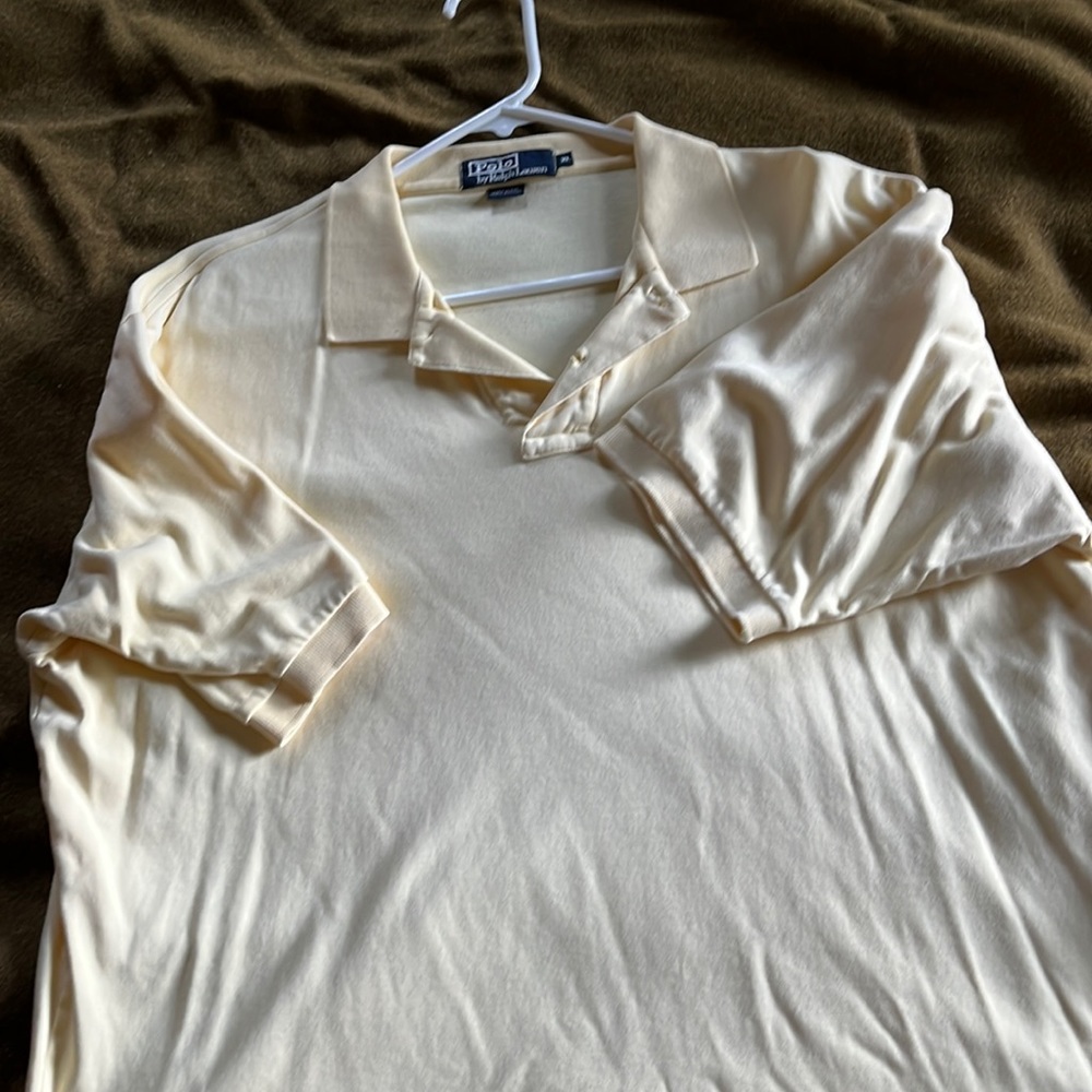 Polo Ralph Lauren polo shirt. Yellow, XL